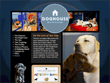 Tablet Screenshot of doghouseofbarrington.com